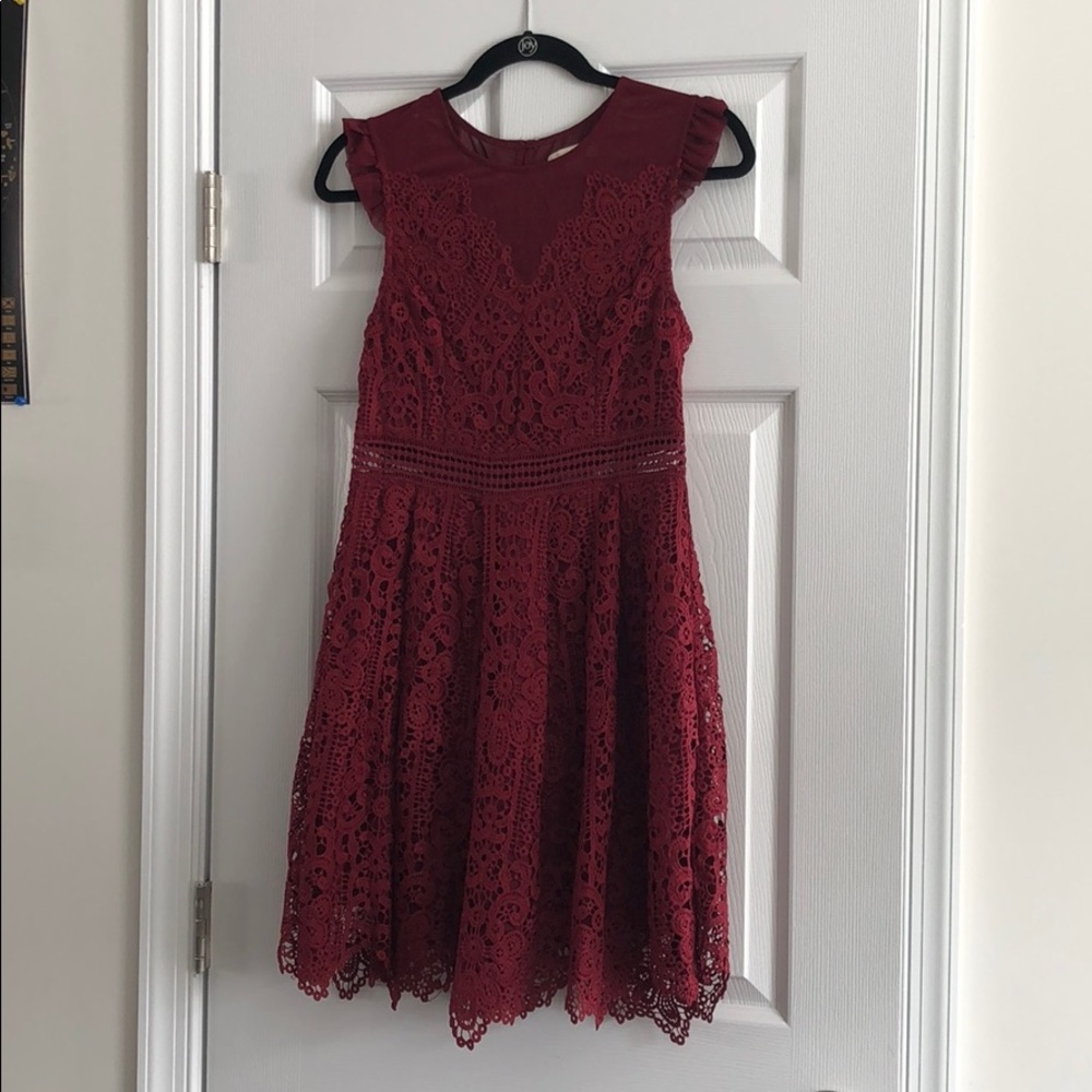 Francesca’s Lace Detail Dress